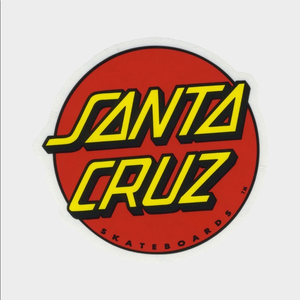 SANTA CRUZ Original Logo Sticker